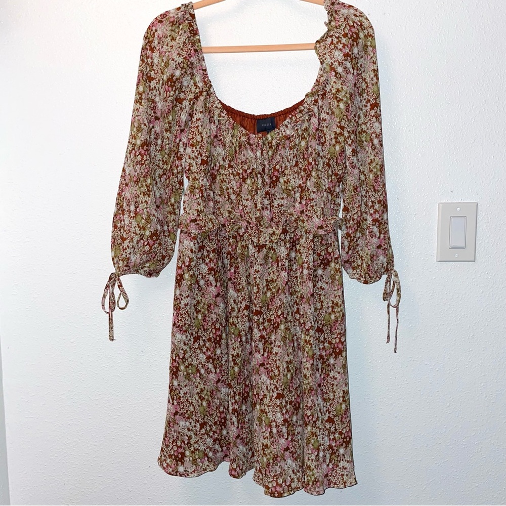 Floral milkmaid dress